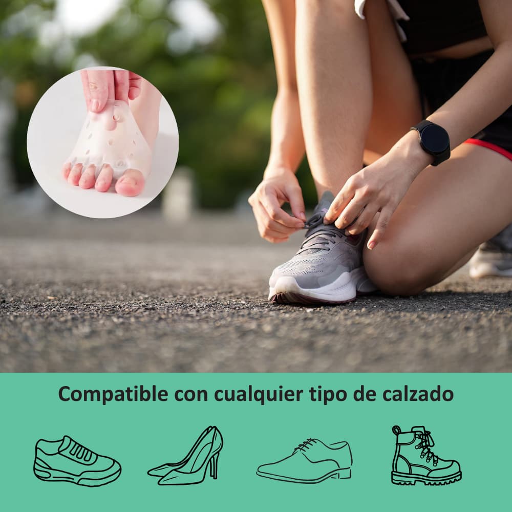 EasePad™ ¡Camina sin dolor con la almohadilla metatarsal ortopédica más cómoda de México!