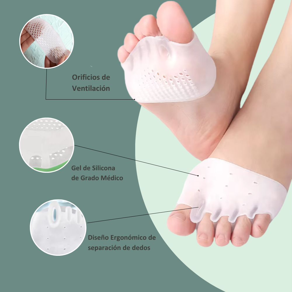 EasePad™ ¡Camina sin dolor con la almohadilla metatarsal ortopédica más cómoda de México!